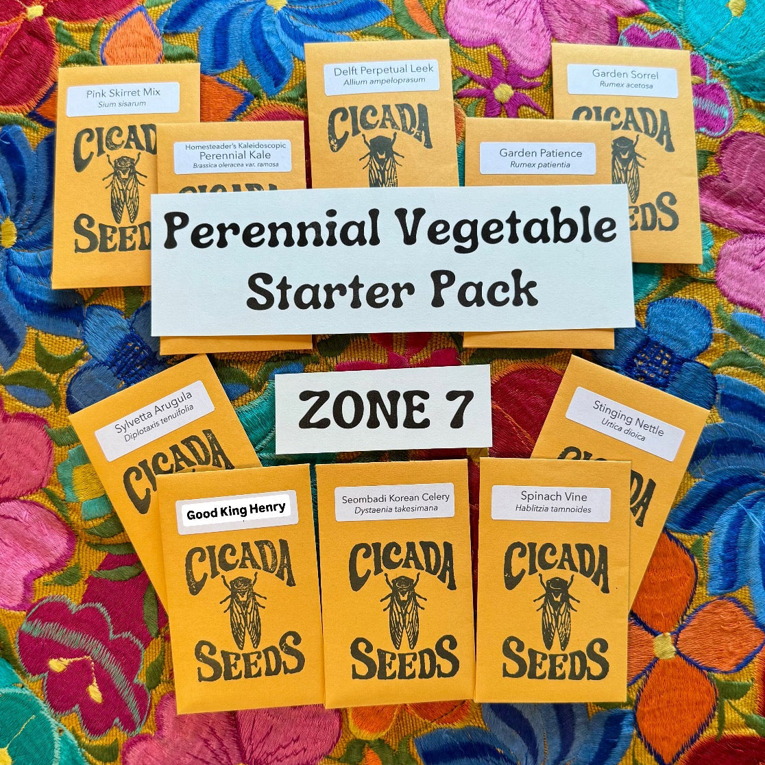 Zone 7 Perennial Vegetable Starter Pack