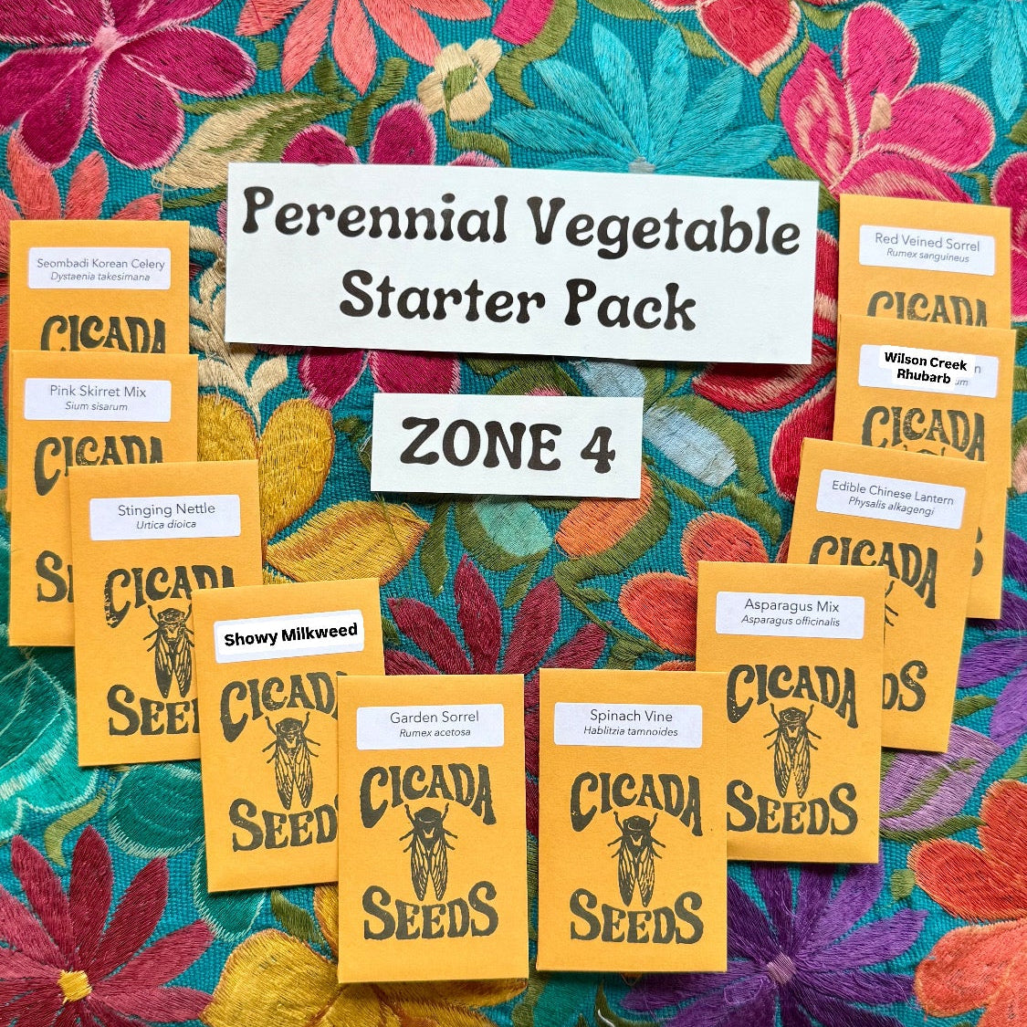 Zone 4 Perennial Vegetable Starter Pack