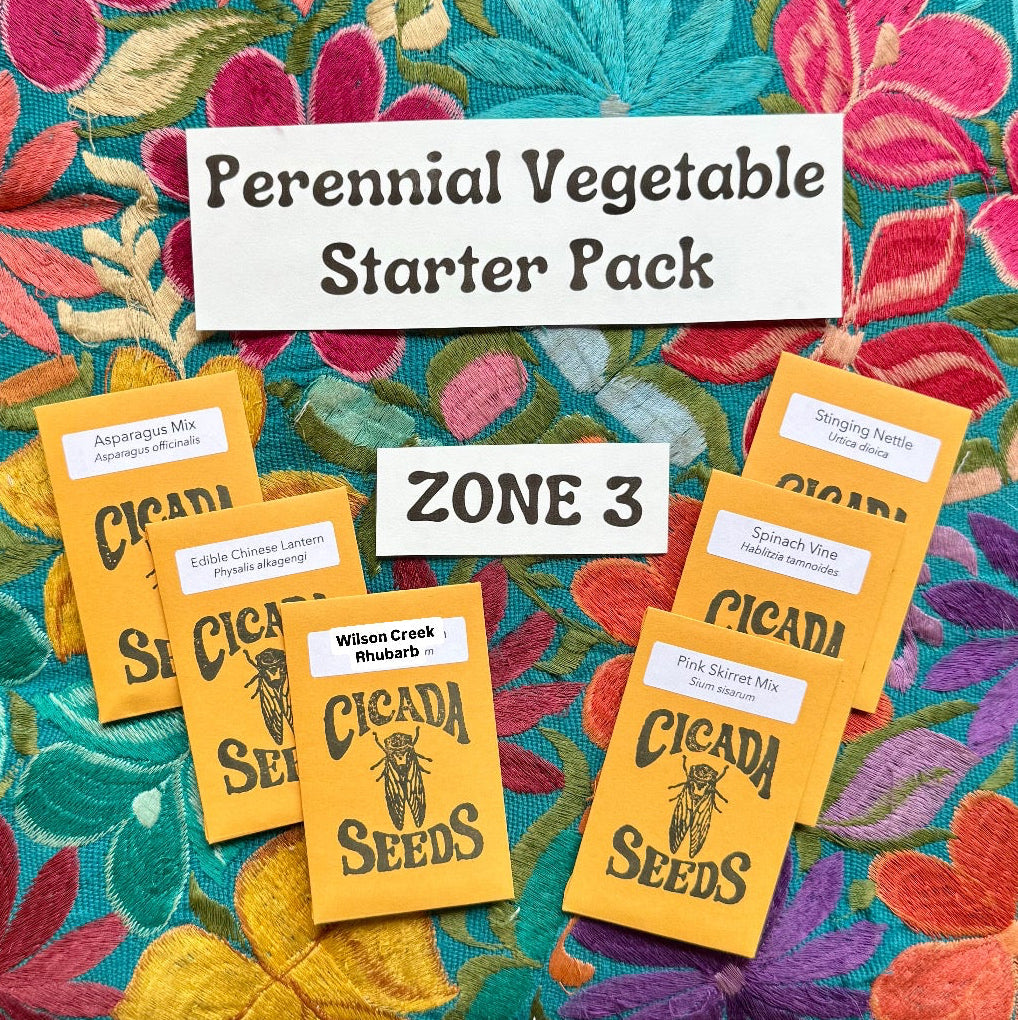Zone 3 Perennial Vegetable Starter Pack