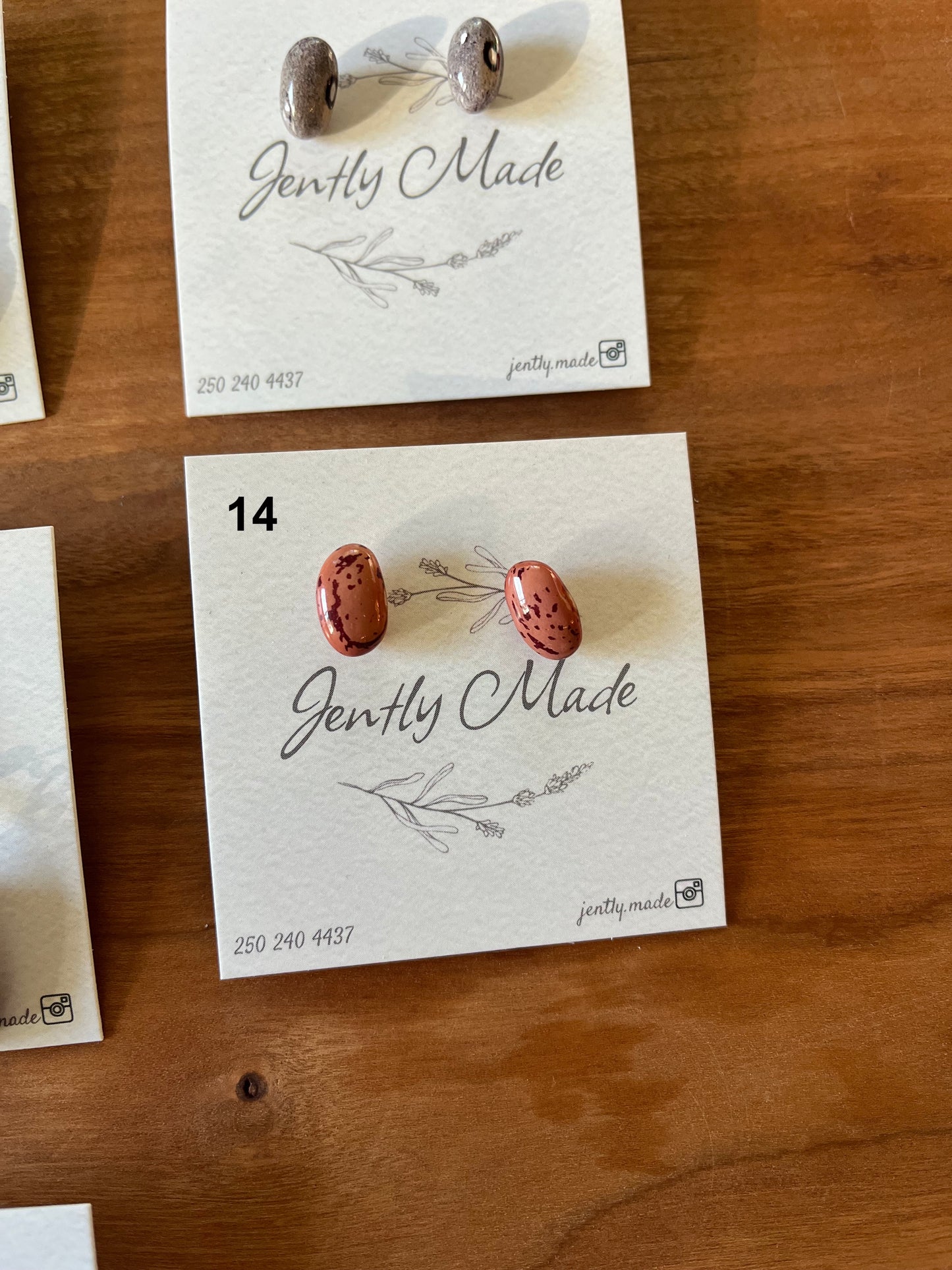 Bean Earrings