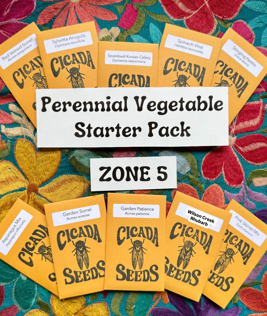 Zone 5 Perennial Vegetable Starter Pack