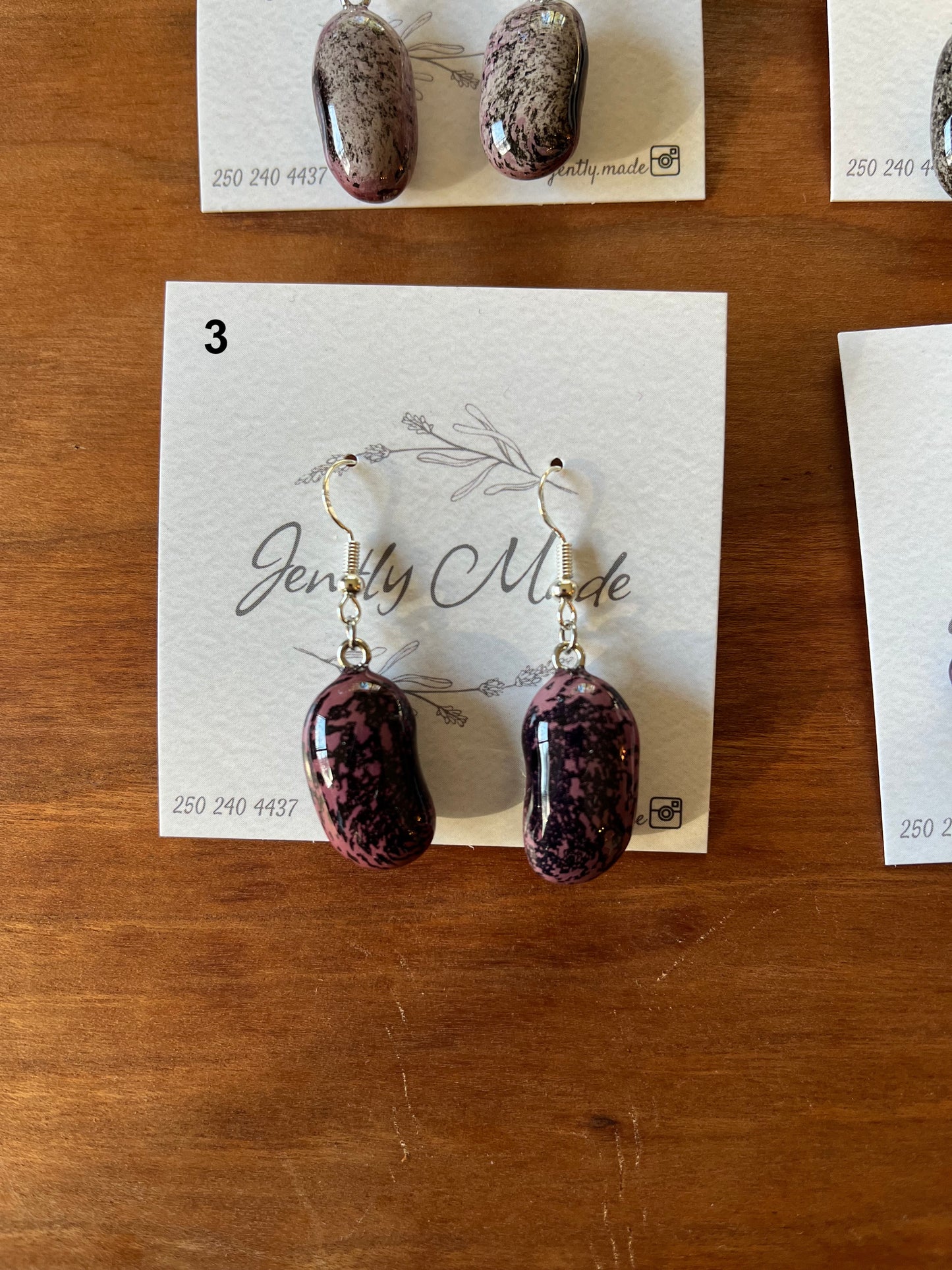 Bean Earrings