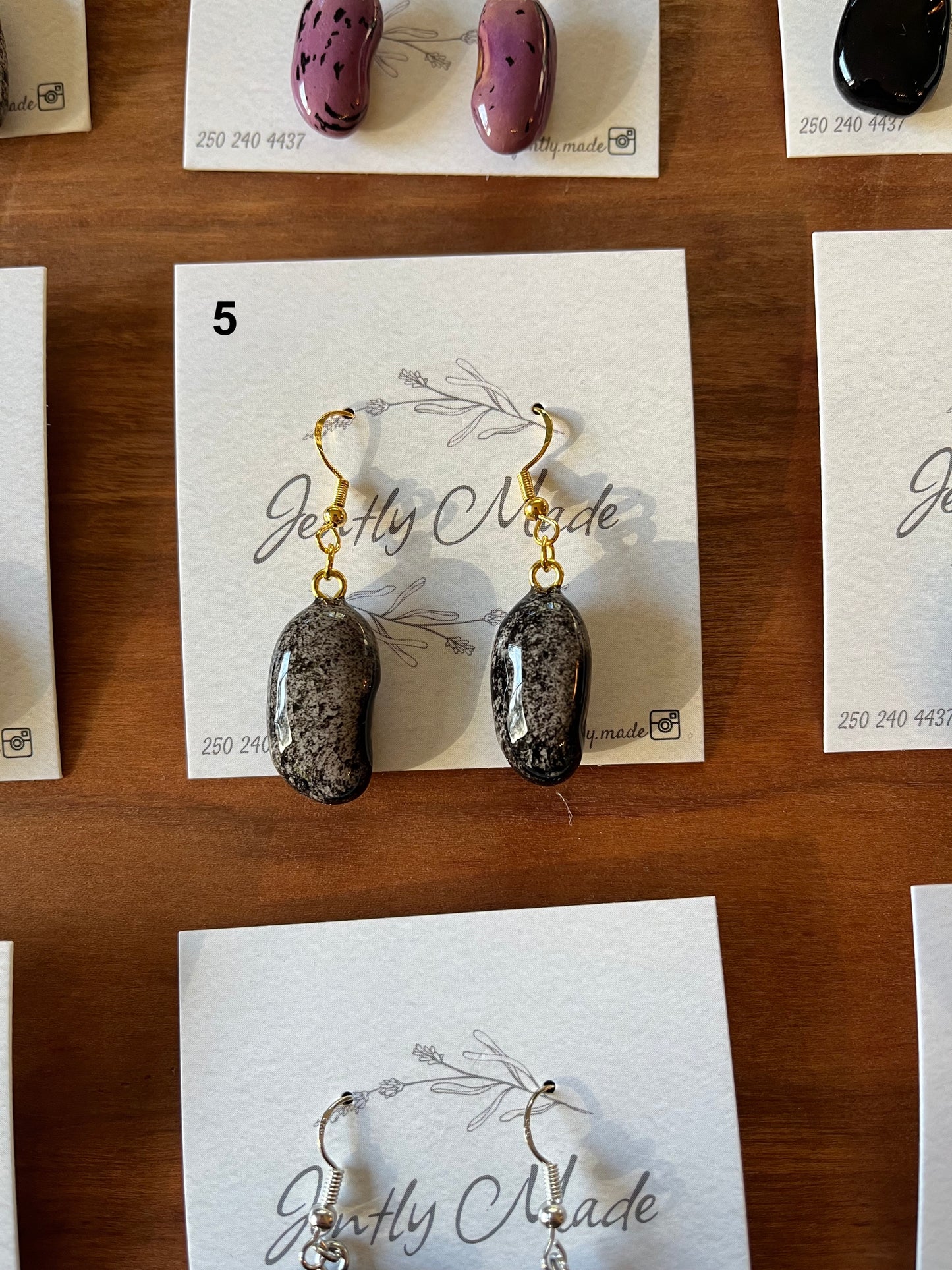 Bean Earrings