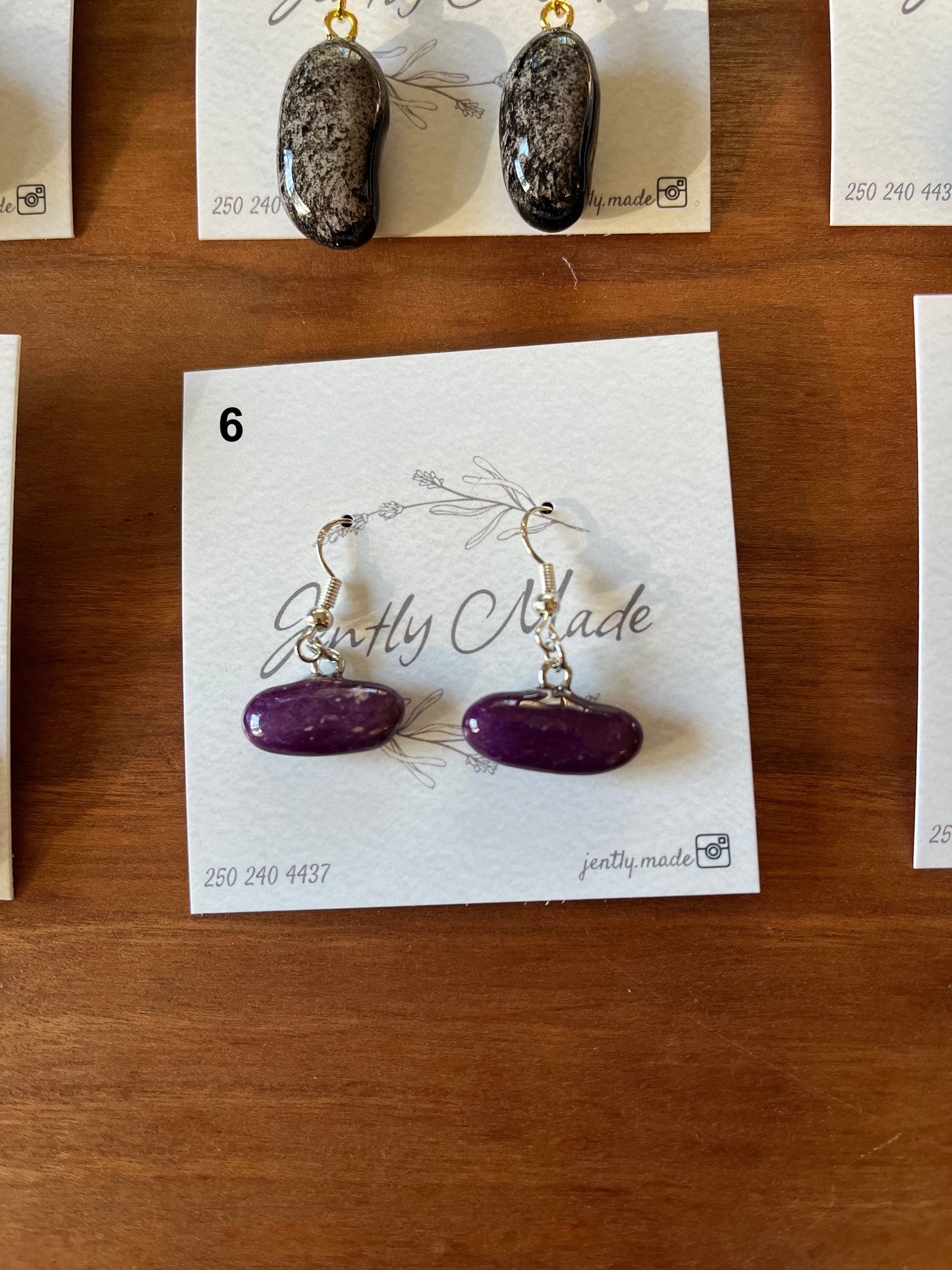 Bean Earrings