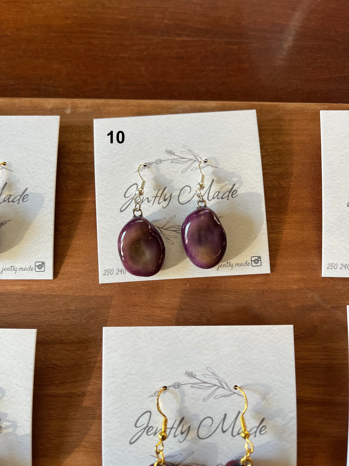 Bean Earrings