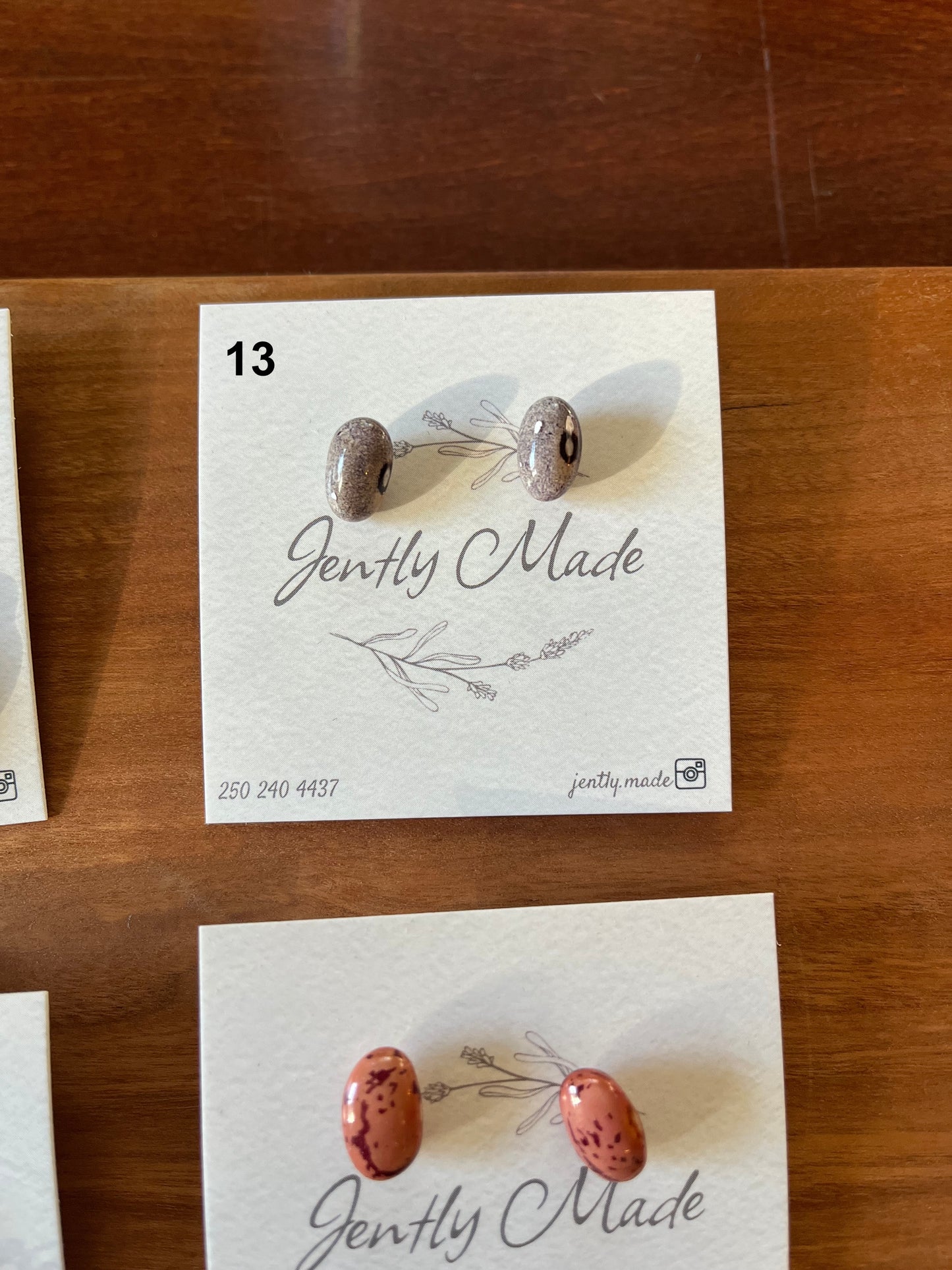 Bean Earrings